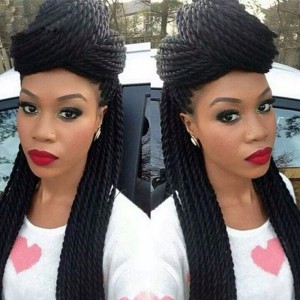 Havana Mambo Twist Crochet Braid Hair 18'' 70g/pack Synthetic Crochet Braids senegalese Twists Hair Extensions