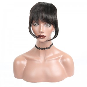 Sunny Queen Straight Blunt Bangs Brazilian Virgin Clip In Hair 100% Natural Hair Free Shipping SunnyQueen