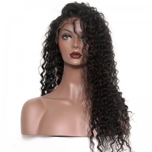 250% Density Wig Pre-Plucked Deep Wave Brazilian Lace Wigs with Baby Hair for Black Women Natural Hair Line