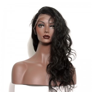 Lace Front Human Hair Wigs 100% Brazilian Virgin Human Hair Wig Body Wave Pre-Plucked Natural Hair Line