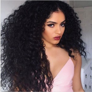 Sunny Queen Natural  Color Loose Wave Brazilian Virgin 100% Human Hair Full Lace Wigs
