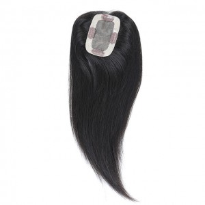 Sunny Queen Women Toupee Straight 2.5x4 Lace Brazilian Virgin Hair Natural Black Sunny Queen