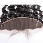 Sunny Queen Natural Color Loose Wave Indian Remy Hair Lace Frontal Closure 13x4inches