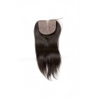 Sunny Queen Natural Color Silk Straight Brazilian Virgin Hair Silk Base Closure 4x4inches