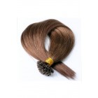 Sunny Queen Pre bonded Keratin Nail Tip Fusion Straight Brazilian Virgin Human Hair Extensions 