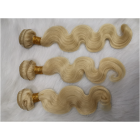 Sunny Queen Clearance High Quality Body Wave Brazilian Virgin Human Hair Weave 3pcs Bundles #613 Blonde Color