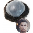 Sunny Queen  Ultra Thin PU Mens Hair Pieces Human Hair Wigs And Hairpieces Mens Hair Replacement Options