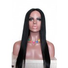 Sunny Queen Natural Color Indian Remy Human Hair Wigs(#1 #1B #2 #4) Silk Straight Silk Top Lace Wigs