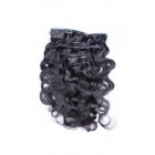 Sunny Queen Body Wave Mongolian Virgin Hair Clip In Human Hair Extensions Natural Color