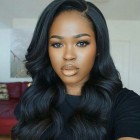 Sunny Queen Lace Front Human Hair Wigs Elastic Cap 100% Human Hair Wig Body Wave Pre-Plucked Natural Hair Line
