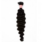 Sunny Queen Natural Color Deep Wave Brazilian Virgin Human Hair Weave 1pc Buddle