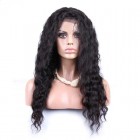 Sunny Queen Natural Color Brazilian Virgin Human Hair Wigs Deep Wave Silk Top Lace Wigs
