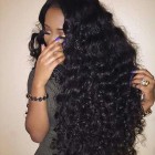 Sunny Queen Deep Wave Full Lace Front Wigs with Baby Hair Pre-Plucked Natural Hair Line 150% Density wigs