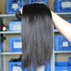 Sunny Queen 3Pcs Silk Straight Peruvian Human Virgin Hair Weave Bundles Natural Color