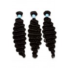 Sunny Queen European Virgin Human Hair Deep Wave Hair Weave Natural Color 3 Bundles