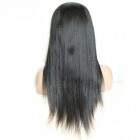 Sunny Queen Peruvian Virgin Hair Light Yaki Lace Front Human Hair Wigs Natural Black