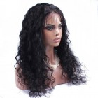 Sunny Queen Natural Color Loose wave Brazilian Virgin Human Hair Glueless Full Lace Wigs