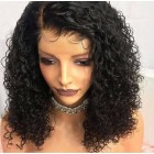 Sunny Queen Curly Bob Lace Front Wigs 130% Density Brazilian Human Hair Wigs 