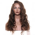 Sunny Queen Full Lace Human Hair Wigs Body Wave 250% Density Wig Pre-Plucked Natural Hair Line with Baby Hair  #4 color