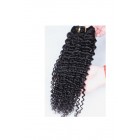 Sunny Queen Kinky Curly Indian Remy Human Hair Clip In Hair Extensions Natural Color