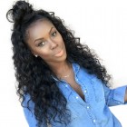 Sunny Queen  Pre-Plucked 150% Brazilian Loose Wave 360 Lace Frontal Human Hair Wigs With Baby Hair