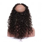 Sunny Queen 360 Lace Frontal with Cap Loose Wave Brazilian Virgin Hair Lace Frontal With Natural Hairline