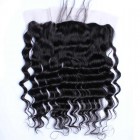 Sunny Queen Natural Color Loose Wave Brazilian Virgin Hair Silk Base Lace Frontal Closure 13x4inches