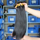 Sunny Queen Indian Virgin Hair Natural Color Silk Straight Hair Weave 3 Bundles