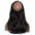 Sunny Queen 360 Lace Frontal Closure Straight Hair Natural Hairline 360 Lace Band Closure