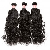 Sunny Queen Natural Color Water Wet Wave Brazilian Virgin Human Hair Weave 3pcs Bundles