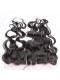 Natural Color Body Wave Indian Remy Hair Lace Frontal Closure 13x4inches