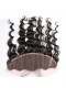 Natural Color Loose Wave Indian Remy Hair Lace Frontal Closure 13x4inches 