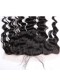 Natural Color Loose Wave Indian Remy Hair Lace Frontal Closure 13x4inches 