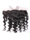 Natural Color Loose Wave Indian Remy Hair Lace Frontal Closure 13x4inches 