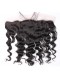 Natural Color Loose Wave Brazilian Virgin Hair Lace Frontal Closure 13x4inches 