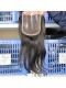 Natural Color Peruvian Virgin Hair Silk Straight Three Part Lace Closure 4x4inches