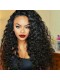 250% Density Lace Front Human Hair Wigs Brazilian Deep Wave Pre Plucked Full Lace Wigs For Black Women