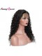 180% Density Pre Plucked 360 Lace Wigs Brazilian Deep Wave Lace Front Human Hair Wigs Natural Hairline 