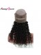 180% Density Pre Plucked 360 Lace Wigs Brazilian Deep Wave Lace Front Human Hair Wigs Natural Hairline 