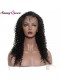 Pre Plucked 360 Circular Lace Frontal Wigs Brazilian Kinky Curly 180% Density Full Lace Human Hair Wigs