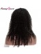 Pre Plucked 360 Circular Lace Frontal Wigs Brazilian Kinky Curly 180% Density Full Lace Human Hair Wigs
