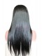 Natural Color Unprocessed Brazilian Virgin 100% Human Hair Silk Straight Full Lace Wigs