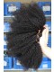 Natural Color Malaysian Virgin Hair Afro Kinky Curly Hair Weave 3 Bundles