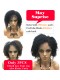 High Quality 100% Brazilian Virgin Human Hair Afro Kinky Curly Lace Front Wigs