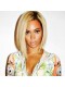 Beyonce Inspired Ombre Blonde Color Bob Full Lace Human Hair Wigs