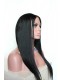 Natural Color Silk Straight 100% Indian Virgin Human Hair Wig Lace Front Wigs