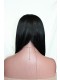 Natural Color Silk Straight 100% Peruvian Virgin Human Hair Wig Lace Front Wigs