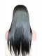 Natural Color Unprocessed Indian Virgin 100% Human Hair Silk Straight Full Lace Wigs