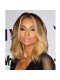 Ciara Inspired Ombre Blonde Color Wavy Short Bob Lace Front Human Hair Wigs