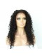 Natural Color High Quality 100% Brazilian Virgin Human Hair Wig Deep Curly Lace Front Wigs